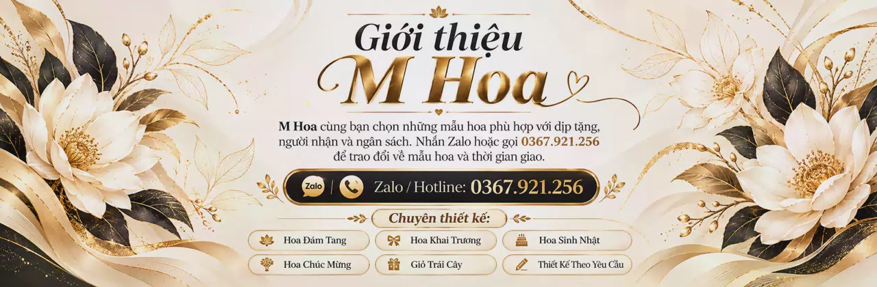 Ảnh bìa Shop hoa tươi Đồng Nai - Cùng bạn gửi lời cảm ơn